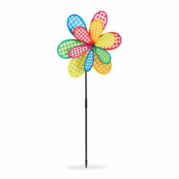 relaxdays Buntes Windrad Blume bunt günstig online kaufen