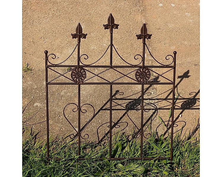 Antikas Rankgitter Beeteinfassung aus Volleisen, Beetbegrenzung, Ziergitter günstig online kaufen