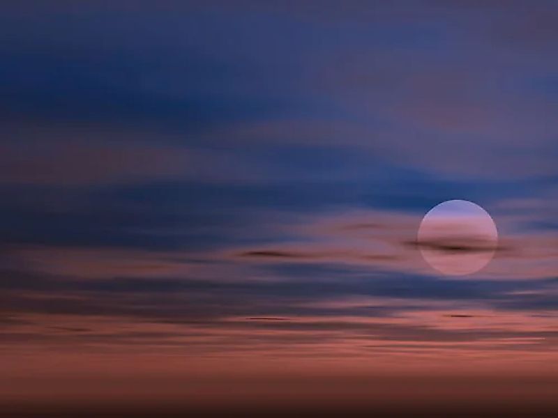 Papermoon Fototapete »HIMMELSONNE WOLKEN WELTALL SONNENUNTERGANG SOMMER XXL günstig online kaufen