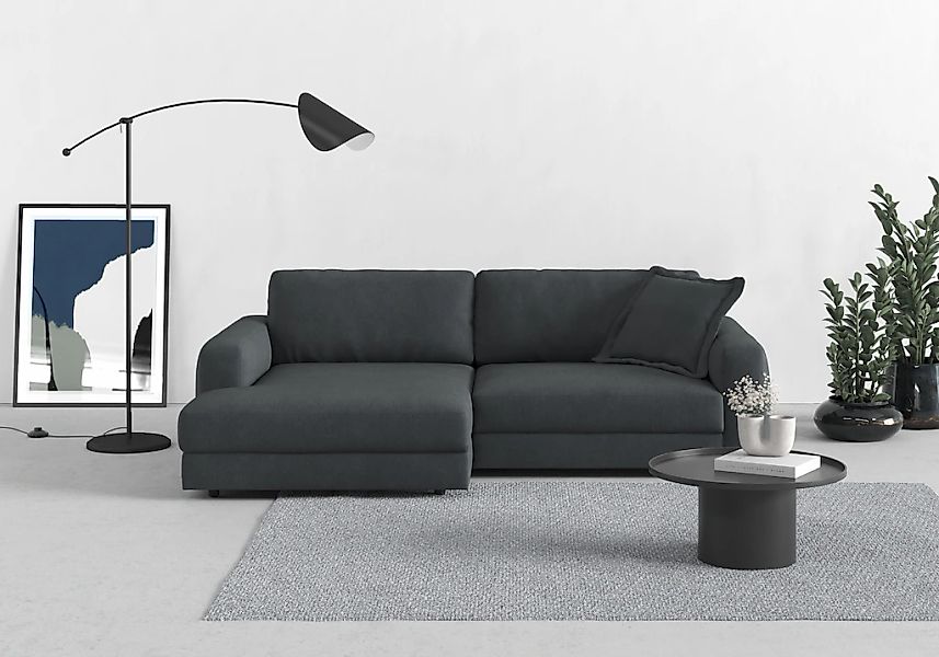 TRENDMANUFAKTUR Ecksofa "Bourbon, Mega Designsofa mit tollem Sitzkomfort, B günstig online kaufen