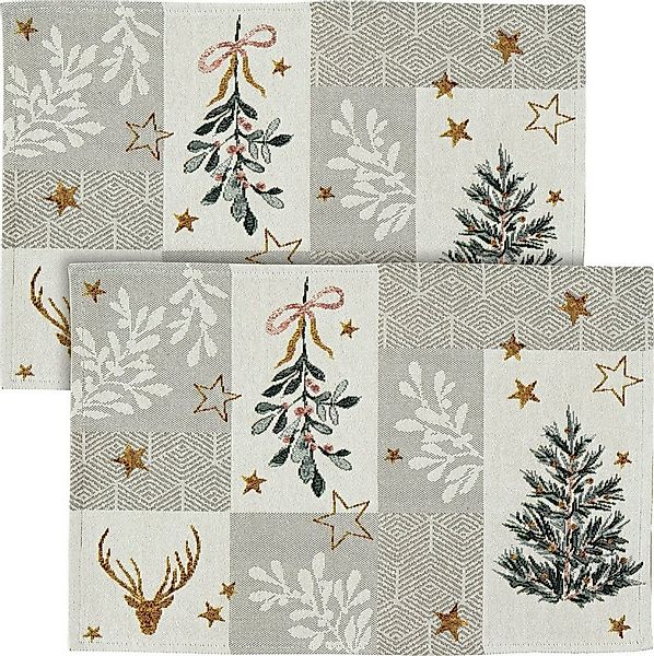 sander table + home Platzset Tischset "Cheryl" 2er-Pack, Gobelin Motiv günstig online kaufen