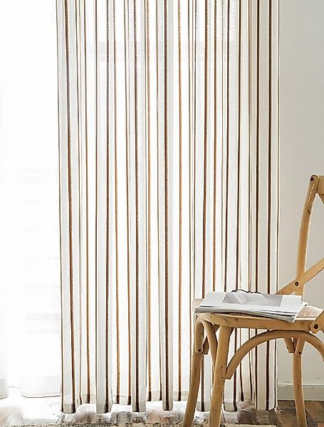 BYSURE Gardine, Ösen (2 St), halbtransparent, günstig online kaufen
