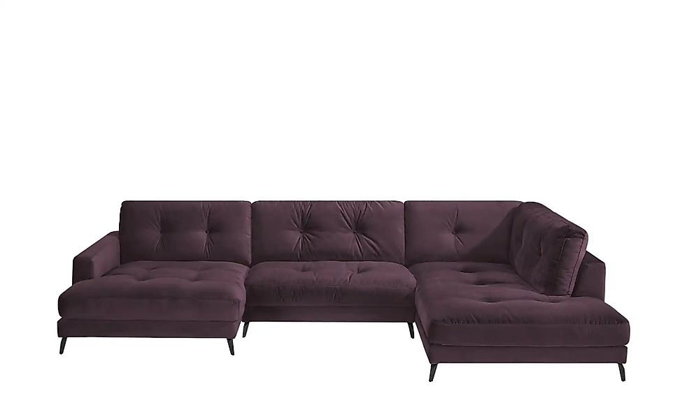 Jette Home Wohnlandschaft aus Samt Jette Return  ¦ lila/violett ¦ Maße (cm) günstig online kaufen
