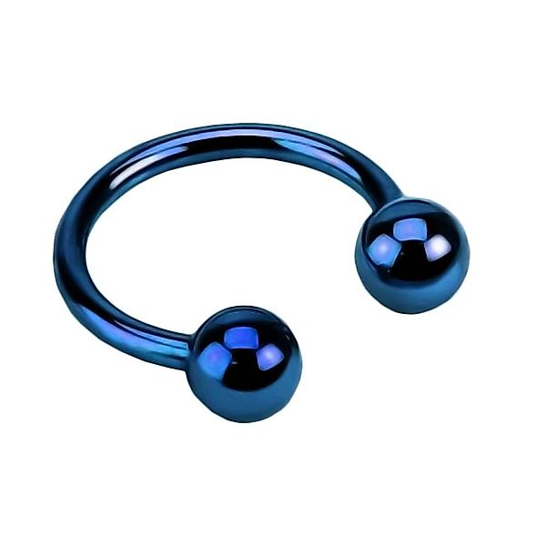 viva-adorno Nasenpiercing Hufeisen Piercing Edelstahl Kugeln günstig online kaufen