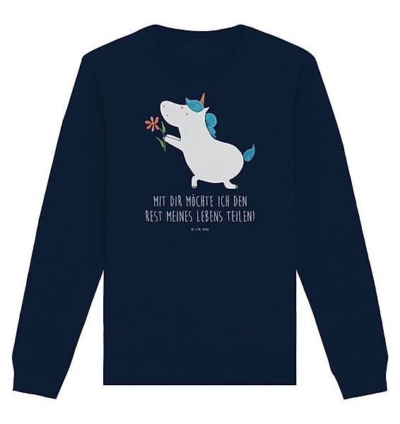 Mr. & Mrs. Panda Longpullover Einhorn Blume Größe XXL - French Navy - Gesch günstig online kaufen