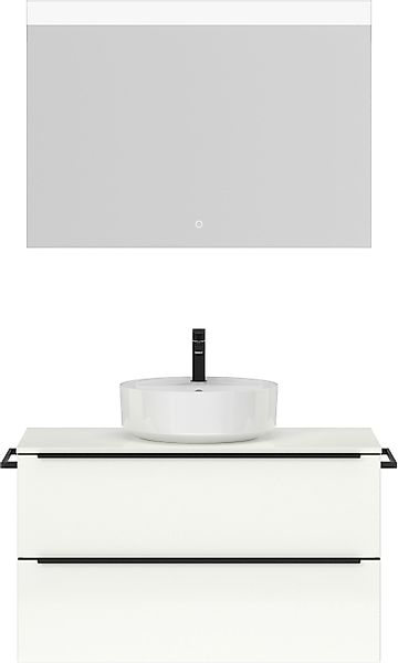 nobilia Badmöbel-Set "Alvene" vormontiert, mit Soft-Close, 2 Stk. tlg. günstig online kaufen