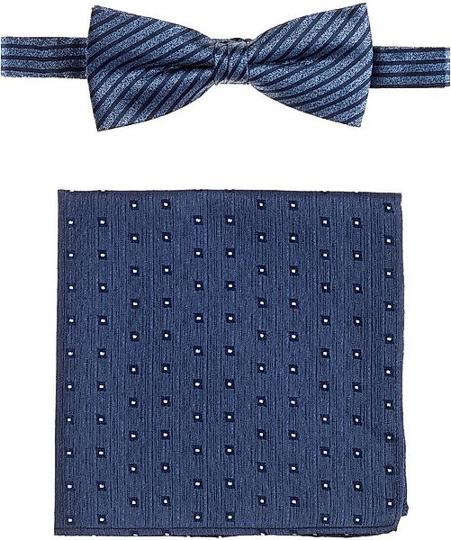 MONTI Fliege (Set, 2-tlg) Reine Seide, Fliege mit farblich passendem Einste günstig online kaufen