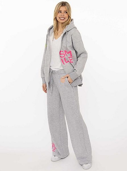 Zwillingsherz Sweathose "Alissa" mit Print und Neon Stickerei, Kordel und E günstig online kaufen