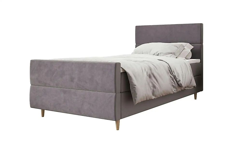 Boxbett   ¦ grau ¦ Maße (cm): B: 90 H: 114 Betten > Komfortbetten - Höffner günstig online kaufen