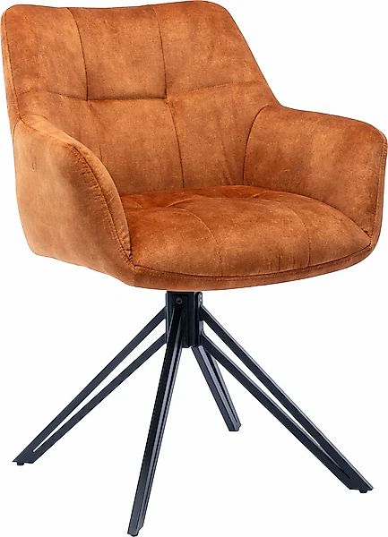 Home affaire Drehstuhl »Soller, TOPSELLER!«, (Set), 2 St., Microfaser, Essz günstig online kaufen