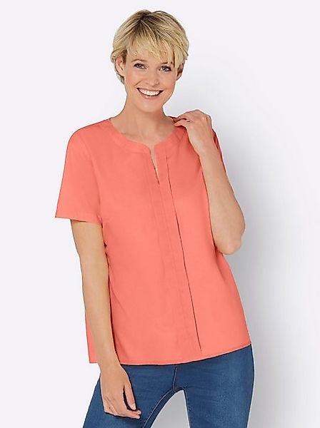 Sieh an! Klassische Bluse Kurzarm-Bluse günstig online kaufen