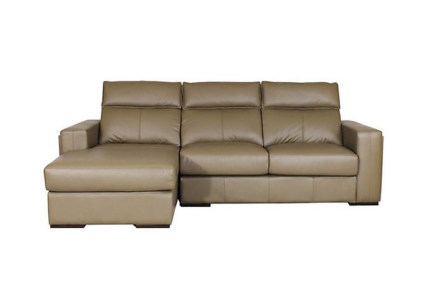 Salottini Ecksofa Designer Ecksofa Modell Mendis Leder Eckcouch, 2 Teile, V günstig online kaufen