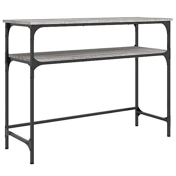 vidaXL Beistelltisch Konsolentisch Grau Sonoma 100x35,5x75 günstig online kaufen