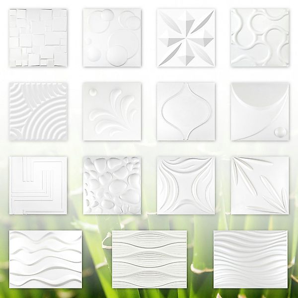 Hexim Wanddekoobjekt JULIA (3D Paneel 50x50cm, günstig online kaufen