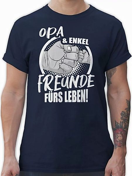 Shirtracer T-Shirt Opa & Enkel Freunde fürs Leben! Opa Geschenke günstig online kaufen