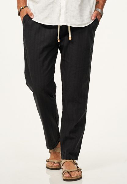 DAILY COTTON Leinenhose im Chinohosen Stil günstig online kaufen