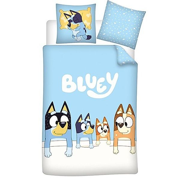 Bluey Bettwäsche Bluey und Bingo Kinder günstig online kaufen