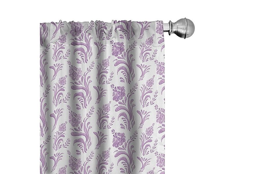 Abakuhaus Gardine Vorhang für Wohnzimmer Schlafzimmer Dekor, Microfaser, Bl günstig online kaufen