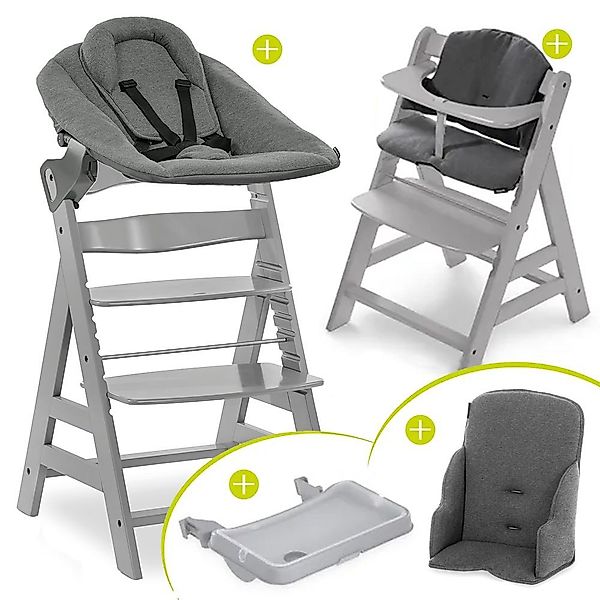 Hauck Hochstuhl Alpha Plus Grey XXL günstig online kaufen