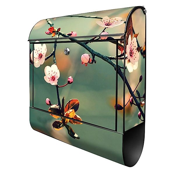 Banjado Design Briefkasten Schwarz Pulverbeschichtet 39x47x14cm 2 Schlüssel günstig online kaufen