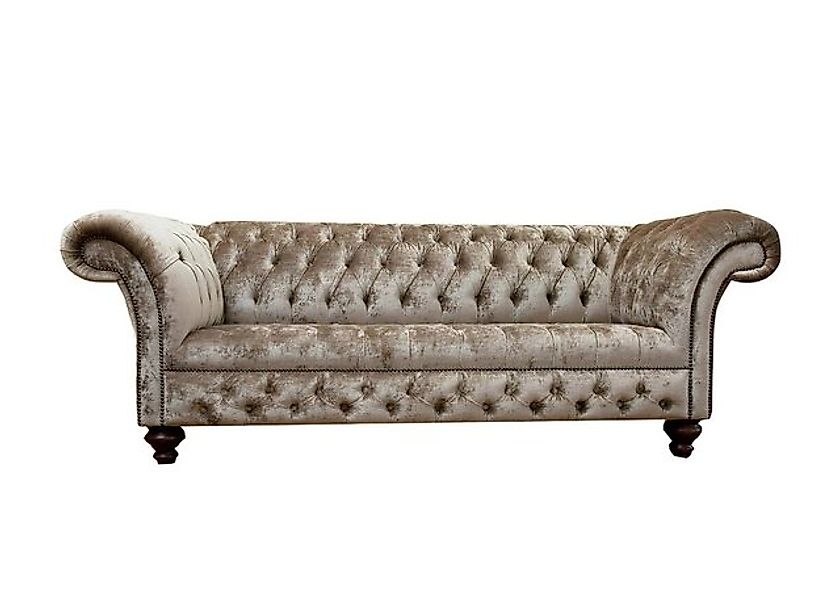 Xlmoebel Sofa Chesterfield Dreisitzer Sofa in modernem Braun - Kreative Möb günstig online kaufen