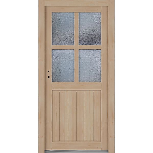 Roro Nebeneingangstür OHE 1007 Fichte 5 FA 98 cm x 198 cm DIN L günstig online kaufen