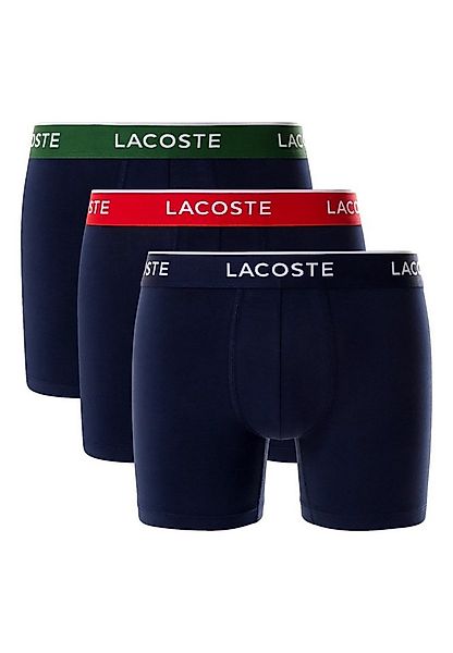 Lacoste Boxershorts Boxershorts Unterhosen 3-Pack (3-St) günstig online kaufen