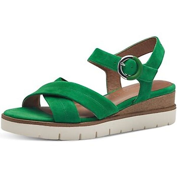 Tamaris  Sandalen Sandaletten 1-28202-42-700 green Leder 1-28202-42-700 günstig online kaufen