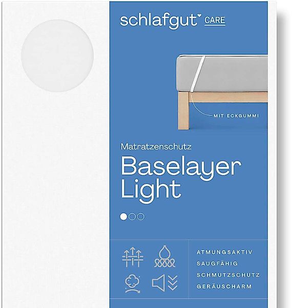 Matratzenauflage Baselayer Matratzenschutz Light Schlafgut, mit günstig online kaufen