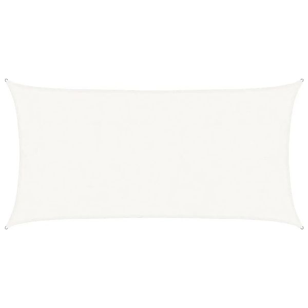 vidaXL Sonnensegel 160 g/m² Weiß 4x7 m HDPE 311245 günstig online kaufen