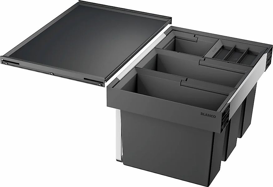 Blanco Mülltrennsystem "Flexon II 60/4" 4 Behälter Kunststoff, Stahlblech, günstig online kaufen
