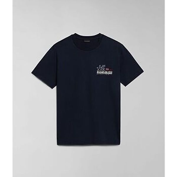 Napapijri  T-Shirts & Poloshirts S-COLVILLE NP0A4HS5-176 BLU MARINE günstig online kaufen