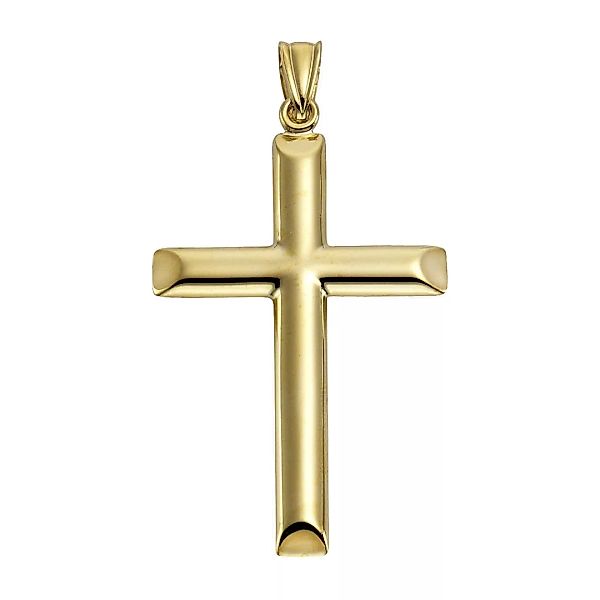 Vivance Kettenanhänger "585 Gold Motiv Kreuz" günstig online kaufen