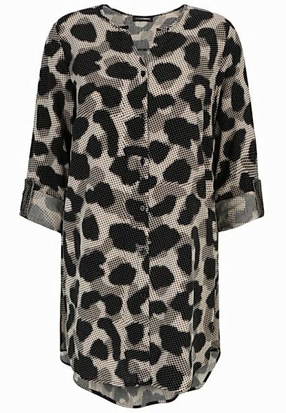 Doris Streich Klassische Bluse mit Leo-Print günstig online kaufen