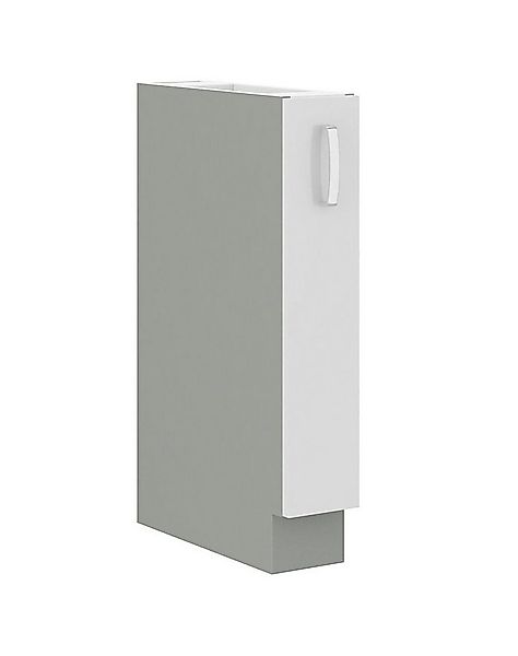 Küchen-Preisbombe Unterschrank Schrankauszug 15 cm Küche Bianca Hochglanz W günstig online kaufen