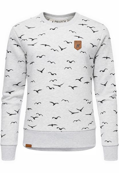 REPUBLIX Sweatshirt TYLA Damen Print Kapuzenpullover günstig online kaufen