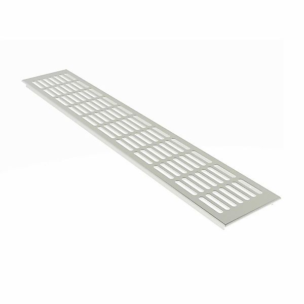 MS Beschläge Lüftungsgitter Alu 100 x 800 mm Silber F1 Eloxiert Belüftung günstig online kaufen