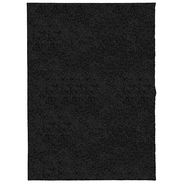vidaXL Shaggyteppich Pamplona Hochflor Modern Schwarz 140x200 Cm 1946291 günstig online kaufen