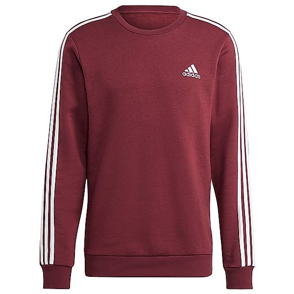 Adidas 3 Stripes Sweatshirt 2XL Victory Crimson / White günstig online kaufen