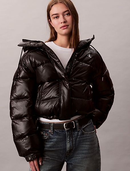 Calvin Klein Jeans Steppjacke "SHINE PUFFER", mit Kapuze, regular fit, mit günstig online kaufen