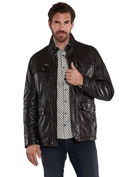 ENGBERS GERMANY Lederjacke Lederjacke mit innovativer Warenoberfläche günstig online kaufen