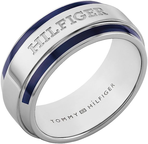 Tommy Hilfiger Fingerring PARKER, mit Emaille günstig online kaufen