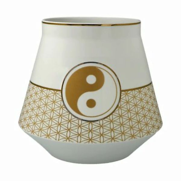 Goebel Tischlampe Lotus - Yin & Yang schwarz günstig online kaufen