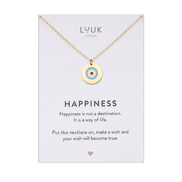LUUK LIFESTYLE Kette mit Anhänger Evil günstig online kaufen