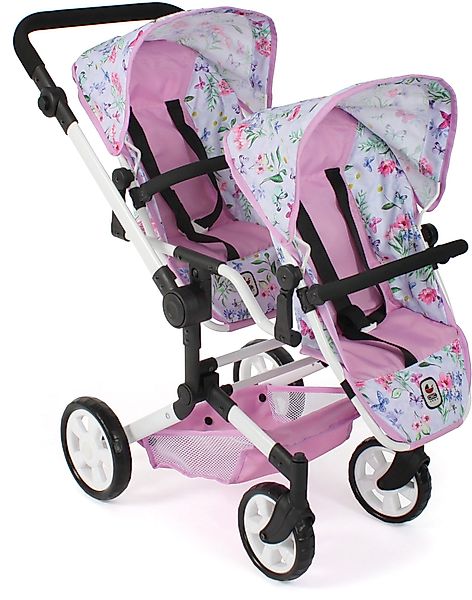 CHIC2000 Puppen-Zwillingsbuggy Linus Duo, Flowers, mit günstig online kaufen