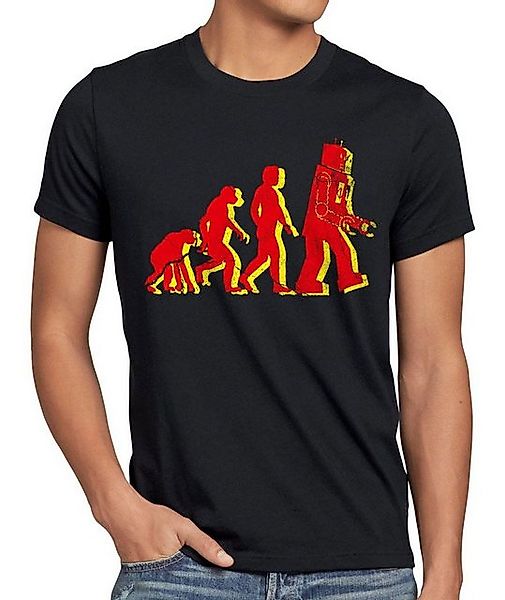 style3 T-Shirt Evolution the big bang theory sheldon cooper bazinga darwin günstig online kaufen