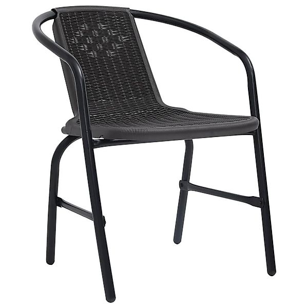 vidaXL Gartenstuhl Gartenstühle 8 Stk. Rattan-Optik günstig online kaufen