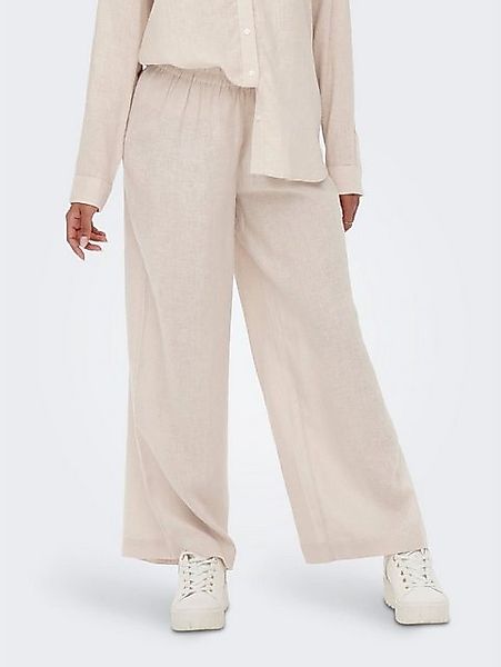 ONLY Stoffhose ONLTOKYO HW LINEN BLEND ST PANT PNT NOOS günstig online kaufen
