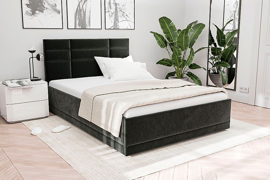 Westfalia Schlafkomfort Polsterbett Prag, 3 Matraztenarten günstig online kaufen