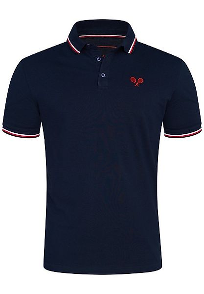 Rello & Reese Poloshirt RRTAOS Herren Kurzarm Polo-Hemd T-Shirt in Piqué-Qu günstig online kaufen